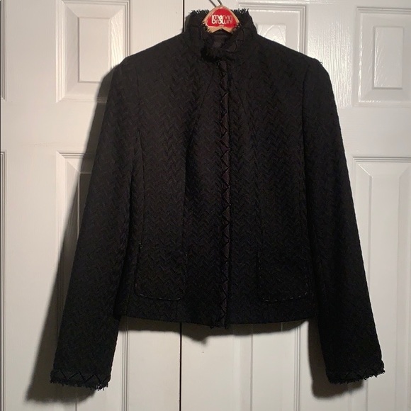 Saks Fifth Avenue Jackets & Blazers - SAKS FIFTH AVENUE SIGNATURE BLK JACKET